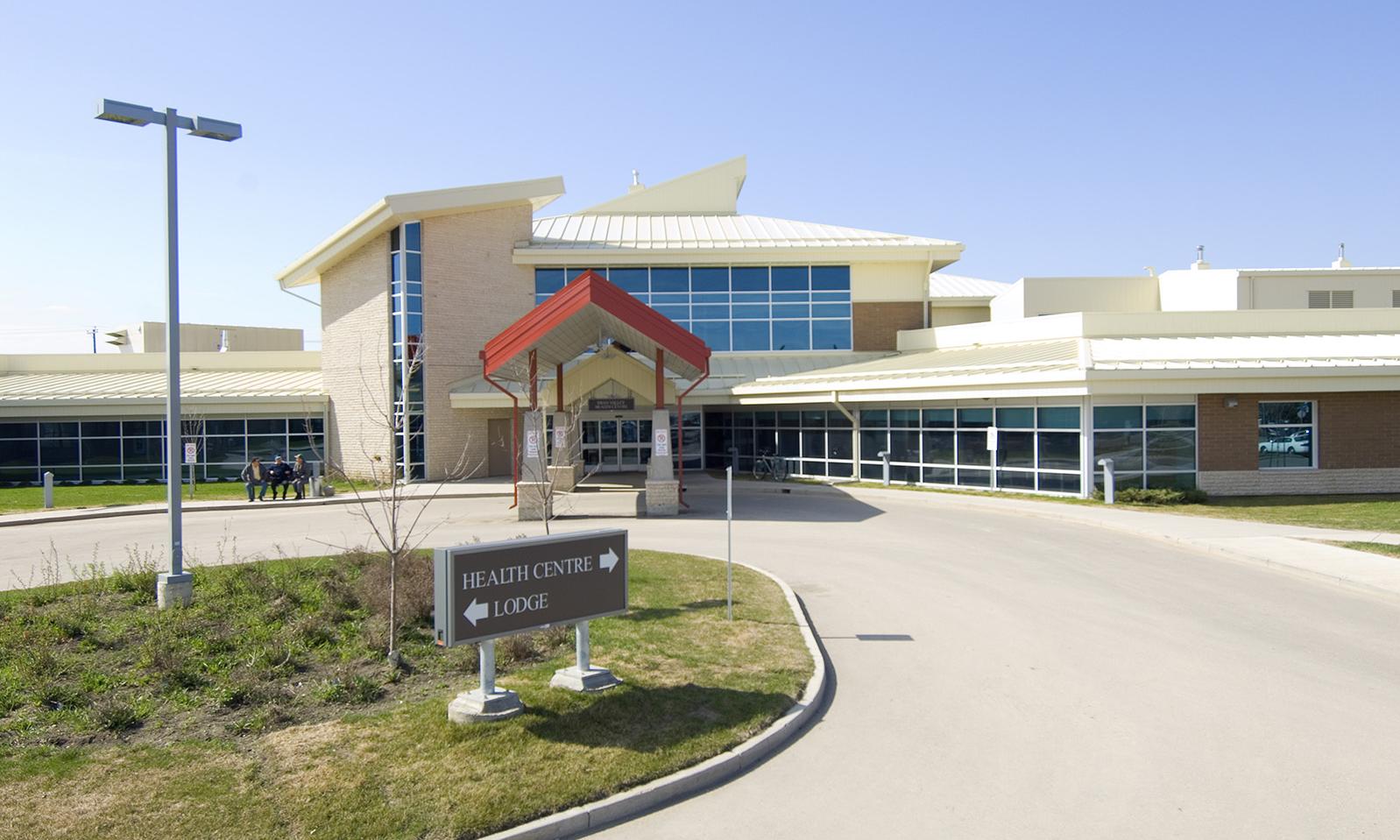 Swan Valley Health Centre. The facility as seen from the curved front driveway. 